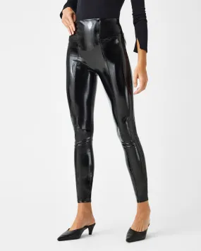 Faux Patent Leather Leggings