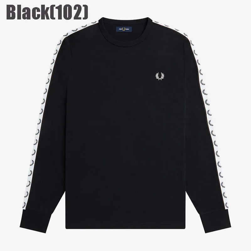 FRED PERRY  |Crew Neck Unisex Street Style U-Neck Long Sleeves Plain