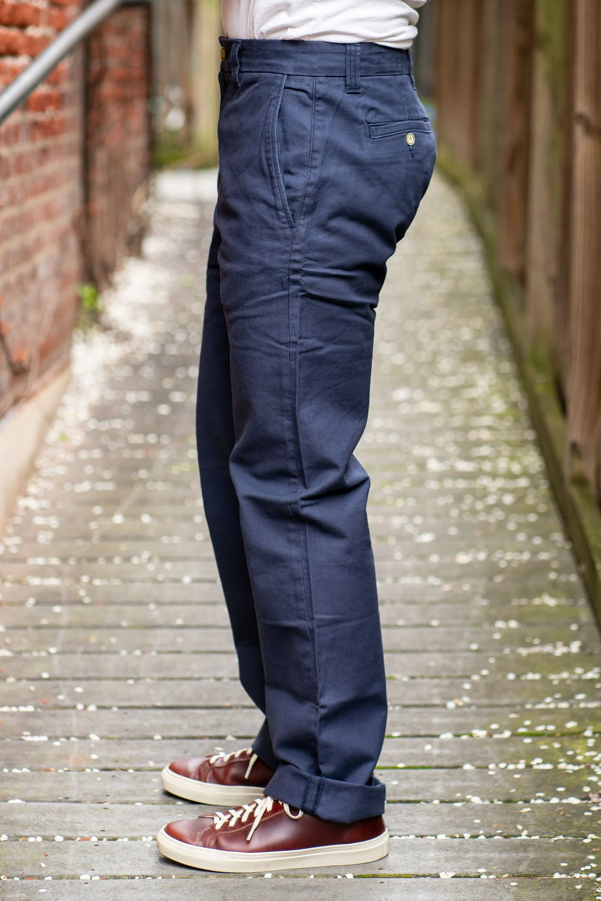 Freenote Cloth Deck Pant - Navy