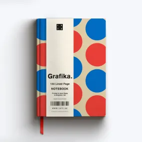 Grafika Spots A5 Lined Notebook