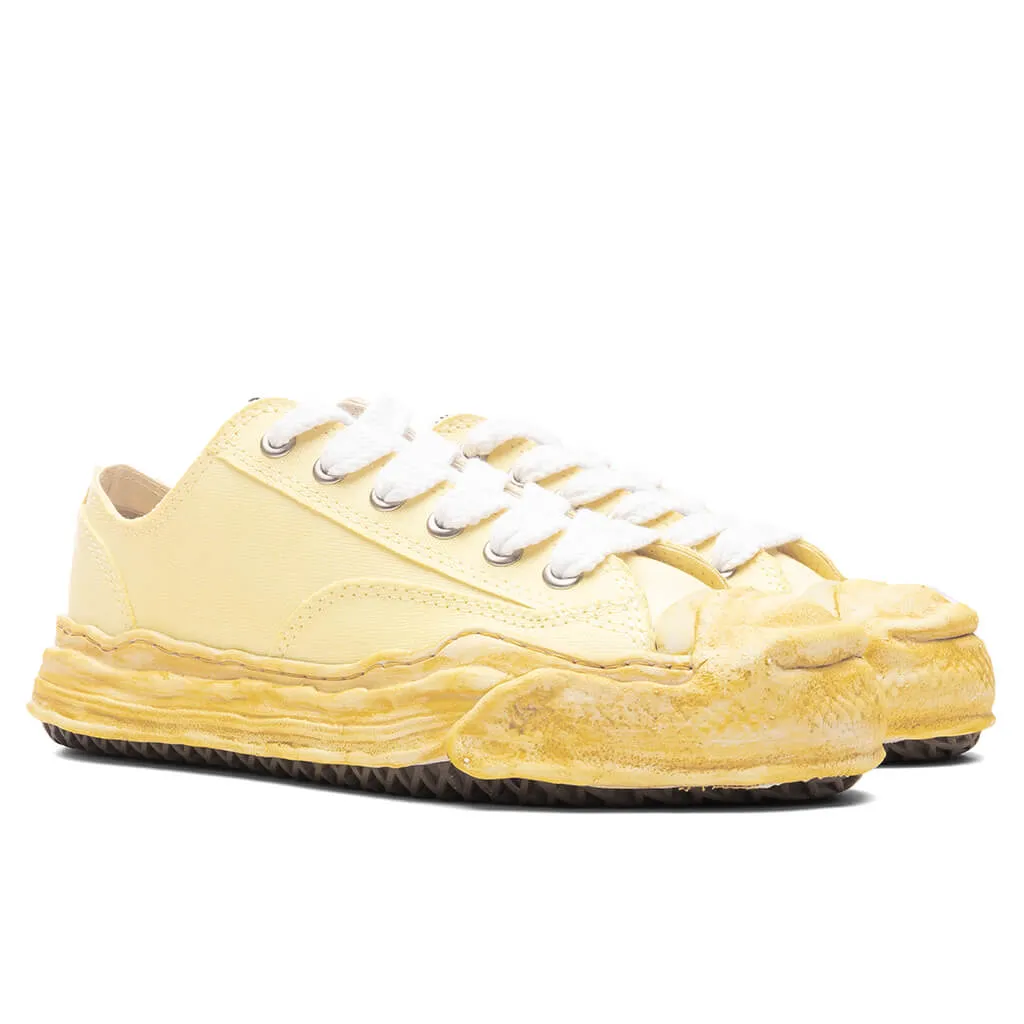 Hank Low Top Sneakers Garment Dye - White