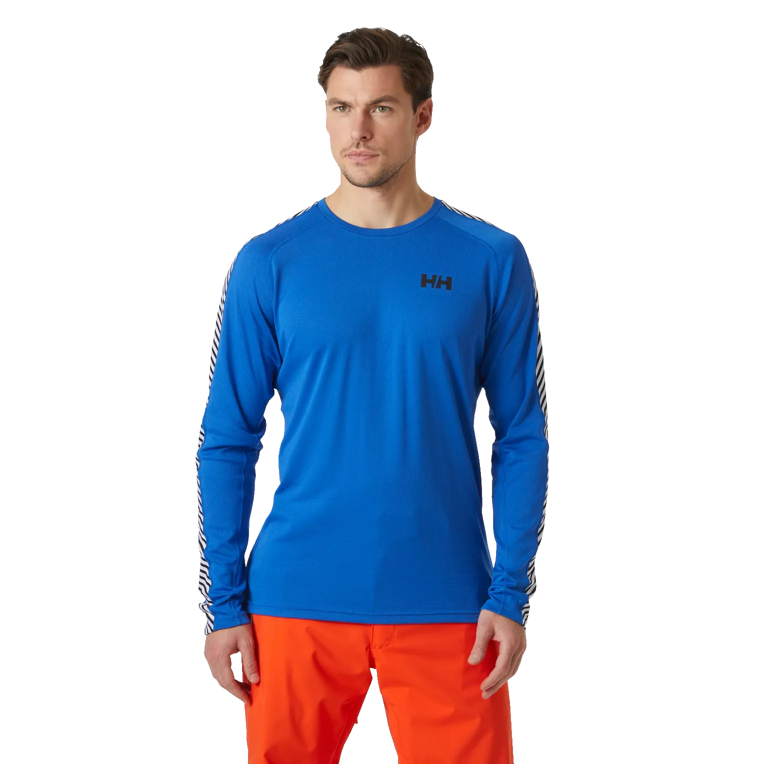 Helly Hansen Men's Lifa Active Stripe Crew Cobalt 2.0 | Buy Helly Hansen Men's Lifa Active Stripe Crew Cobalt 2.0 here