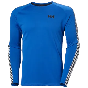 Helly Hansen Men's Lifa Active Stripe Crew Cobalt 2.0 | Buy Helly Hansen Men's Lifa Active Stripe Crew Cobalt 2.0 here