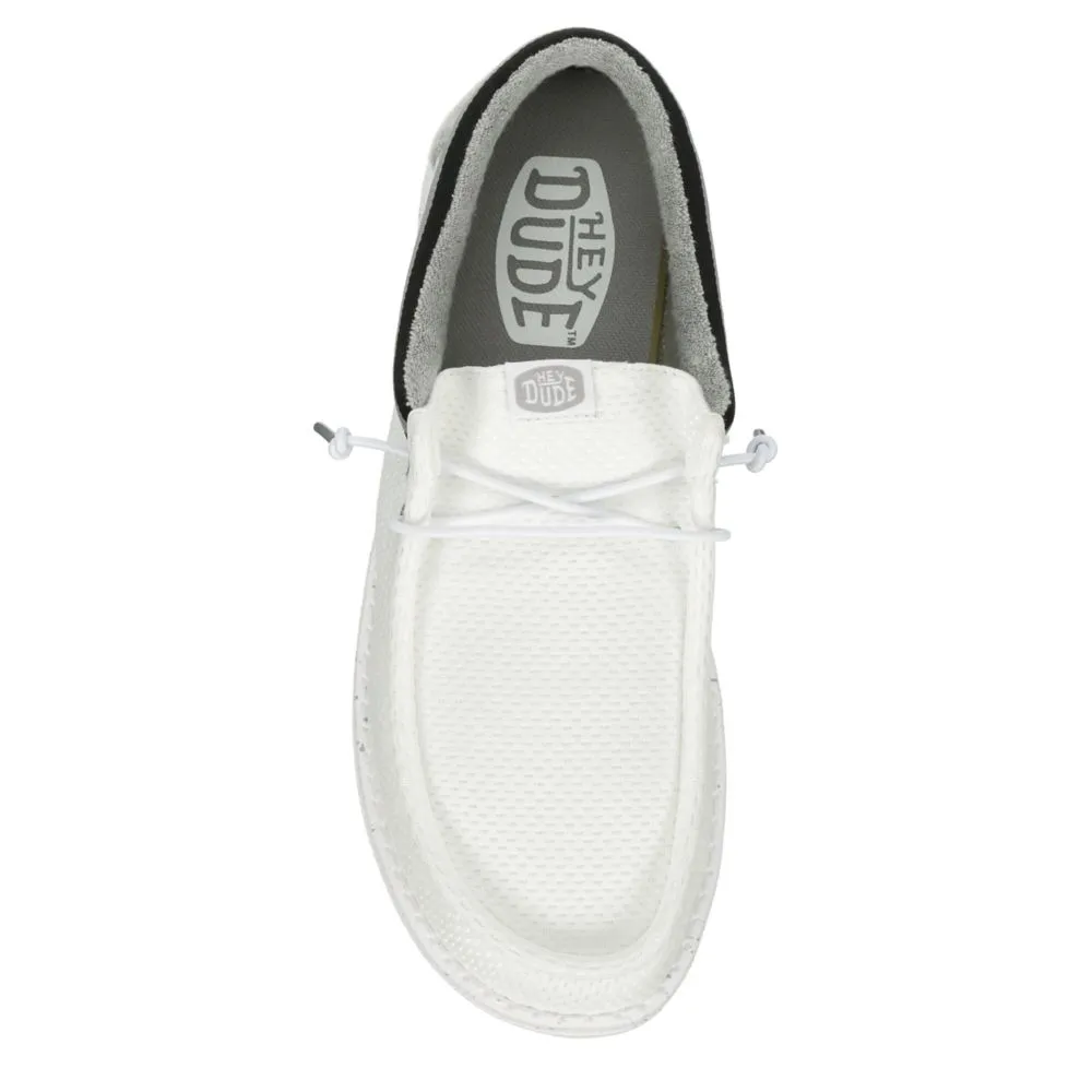 HEYDUDE  MENS WALLY SLIP ON SNEAKER