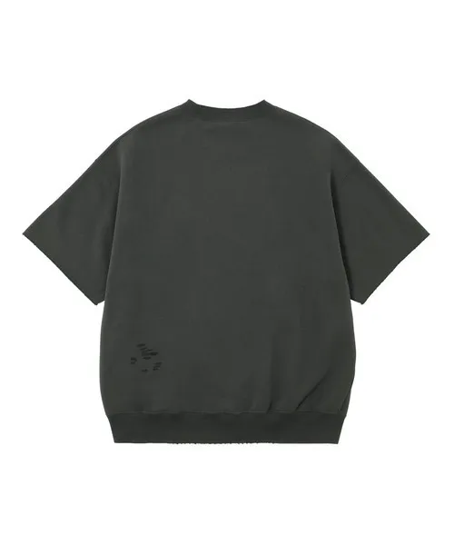 HUF  |Crew Neck Pullovers Unisex Street Style Plain Cotton