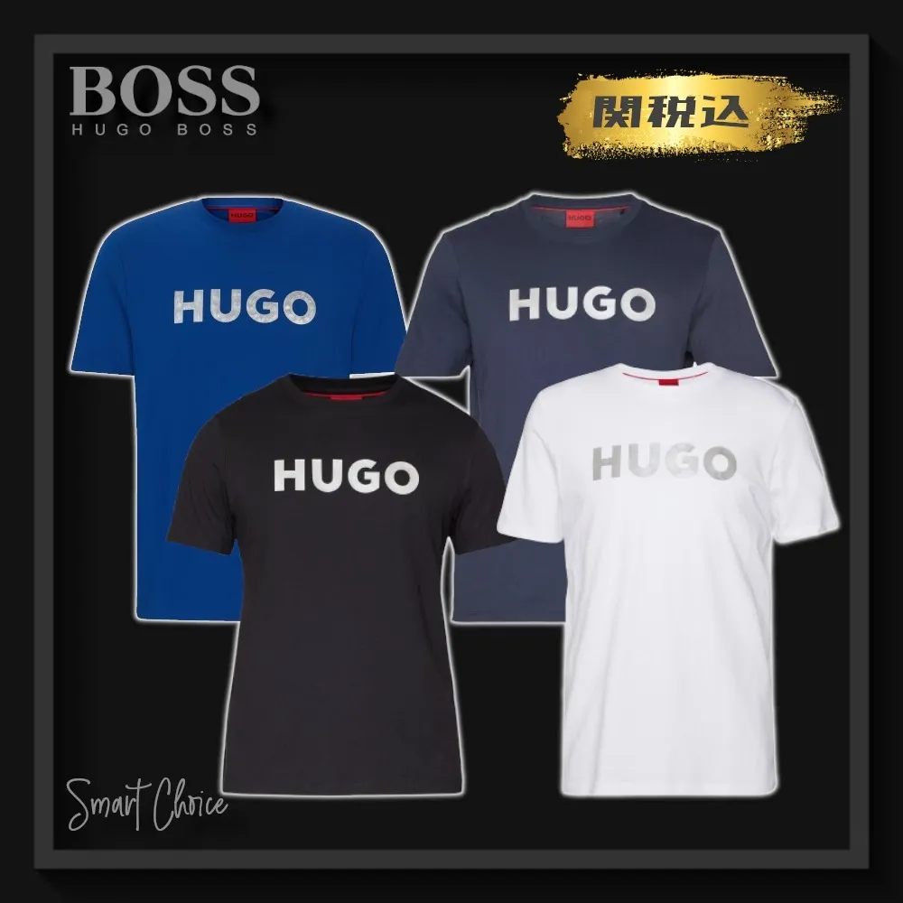 Hugo Boss  |Crew Neck Pullovers Unisex Street Style Plain Cotton