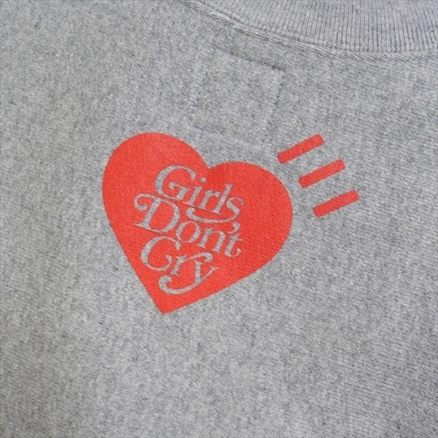 HUMAN MADE  |Crew Neck Heart Unisex Sweat Rib Street Style Bi-color