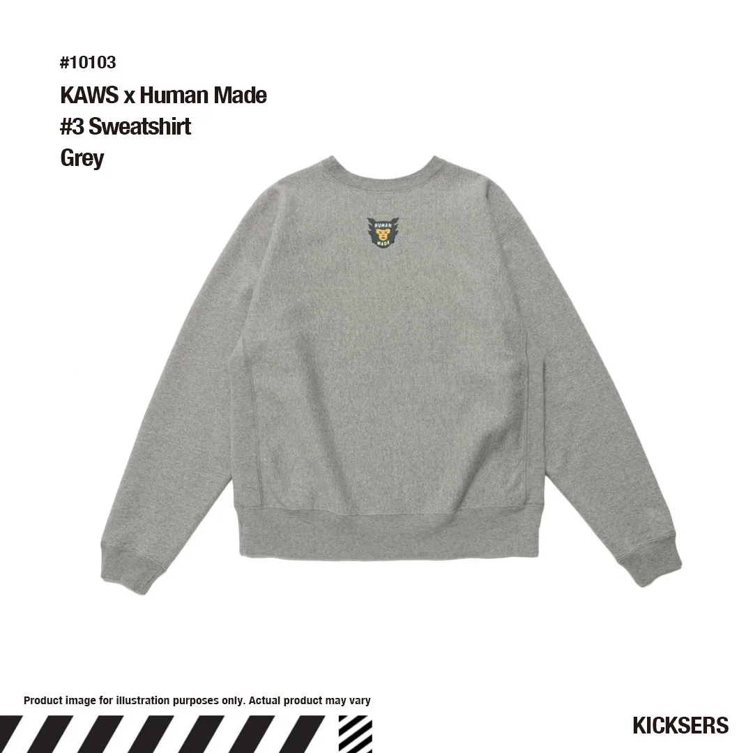 HUMAN MADE  |Crew Neck Pullovers Unisex Sweat Street Style Collaboration