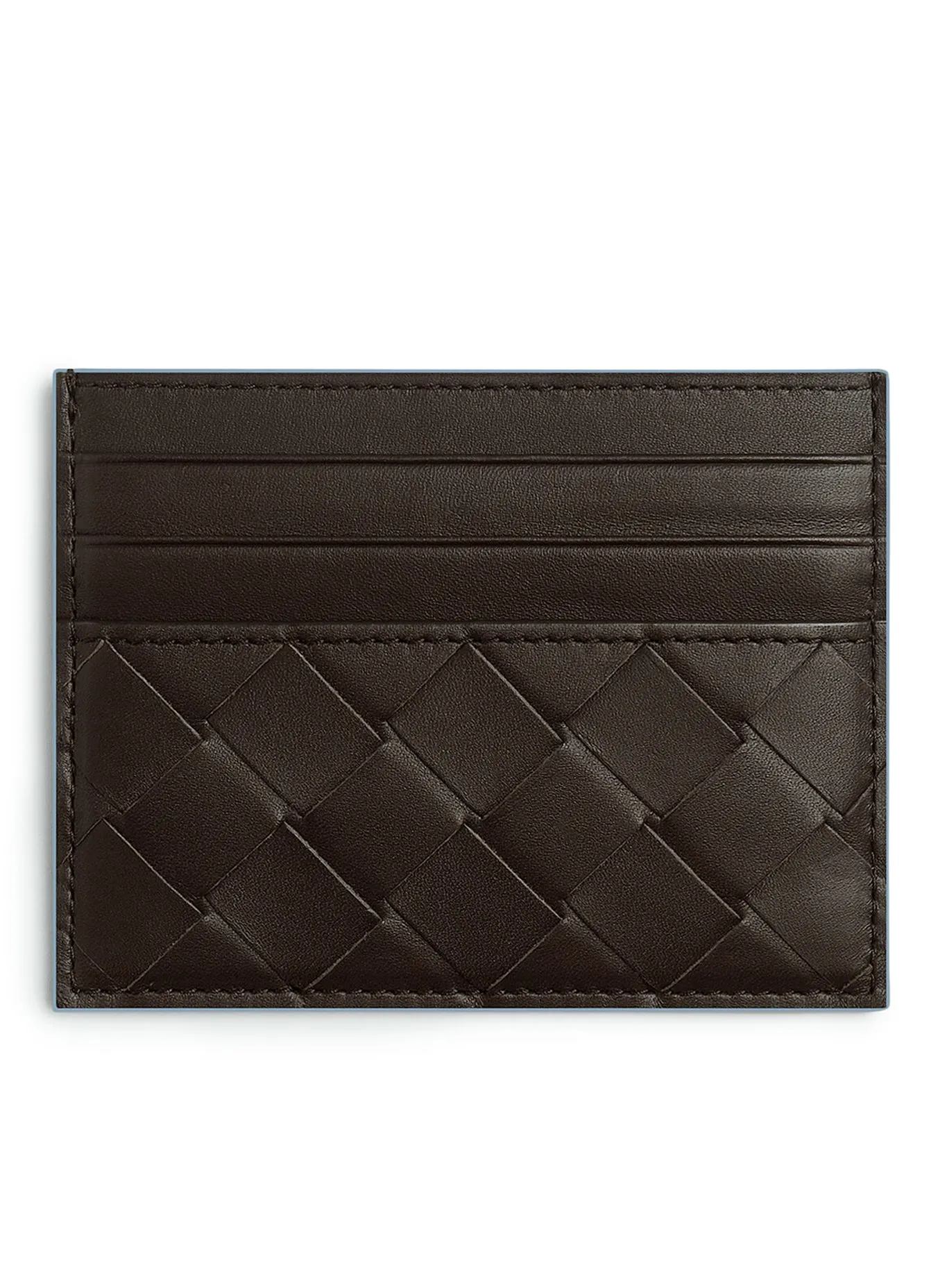 Intrecciato credit card holder