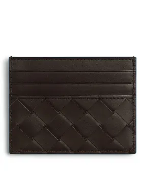 Intrecciato credit card holder