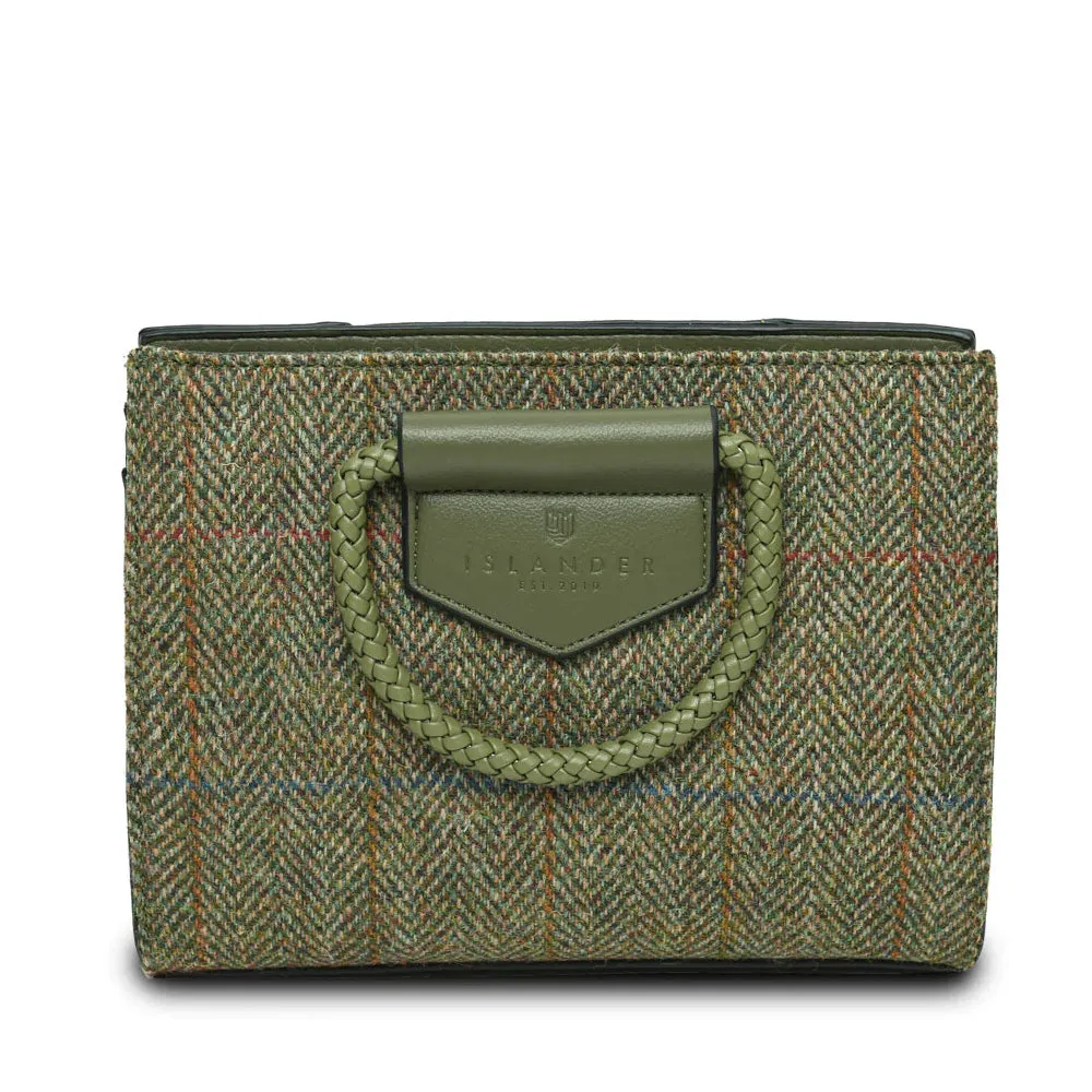 Islander The Arran Tote with Harris Tweed