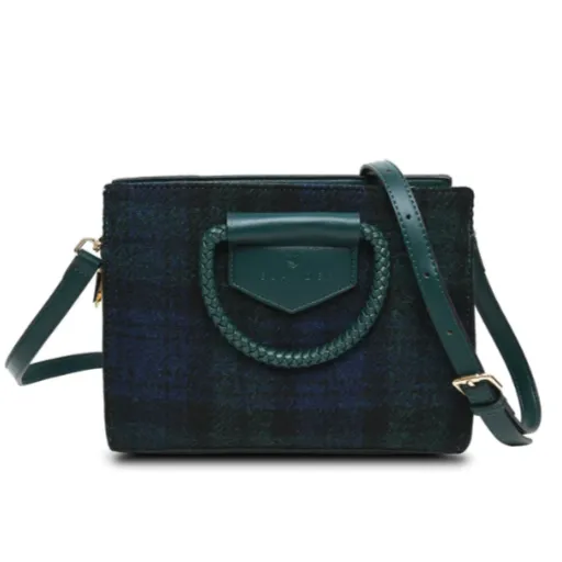 Islander The Arran Tote with Harris Tweed