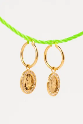 Jackpot Mary Earrings - Gold