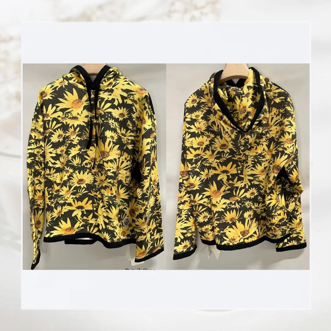 Jil Sander  |Pullovers Flower Patterns Unisex Street Style Long Sleeves