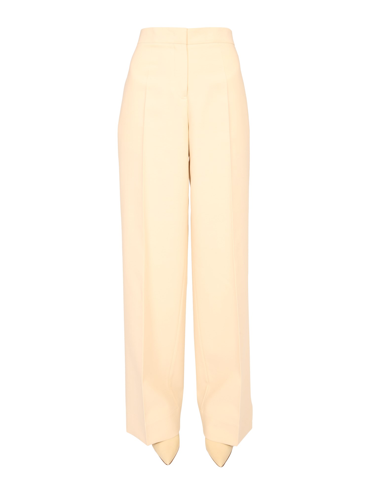 JIL SANDER    WIDE HIGH WAIST TROUSERS