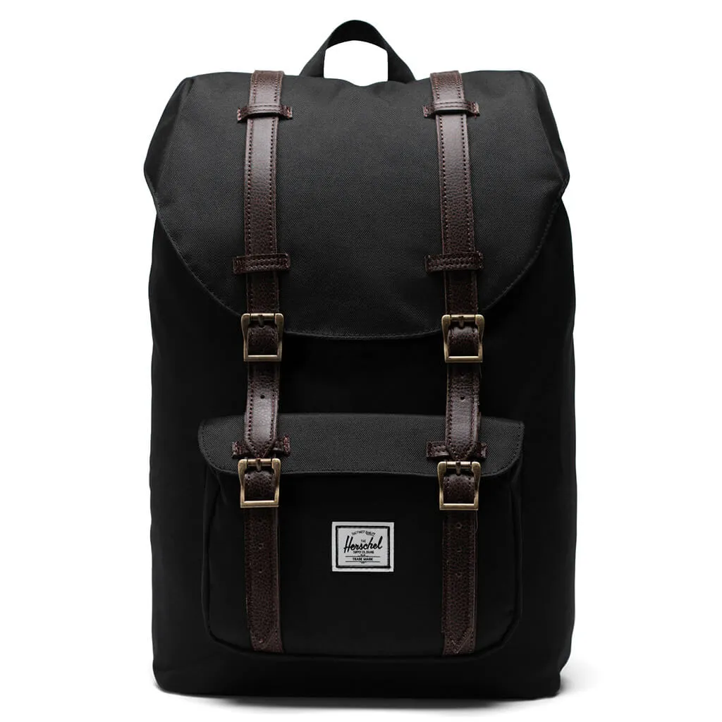 Little America Backpack - Black/Chicory Coffee