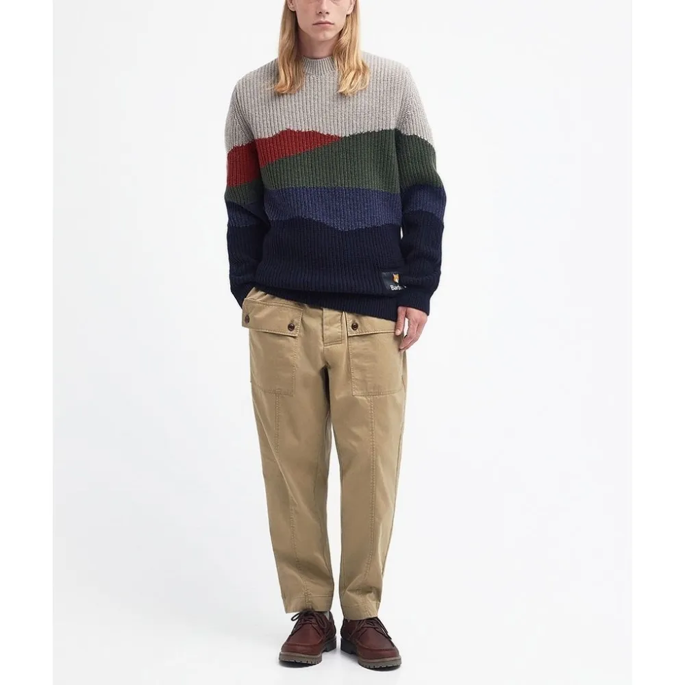 MAISON KITSUNE  |Crew Neck Pullovers Unisex Wool Long Sleeves