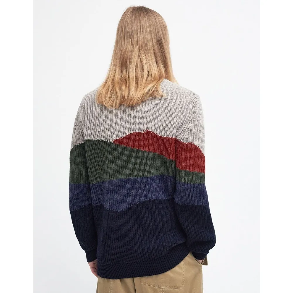 MAISON KITSUNE  |Crew Neck Pullovers Unisex Wool Long Sleeves