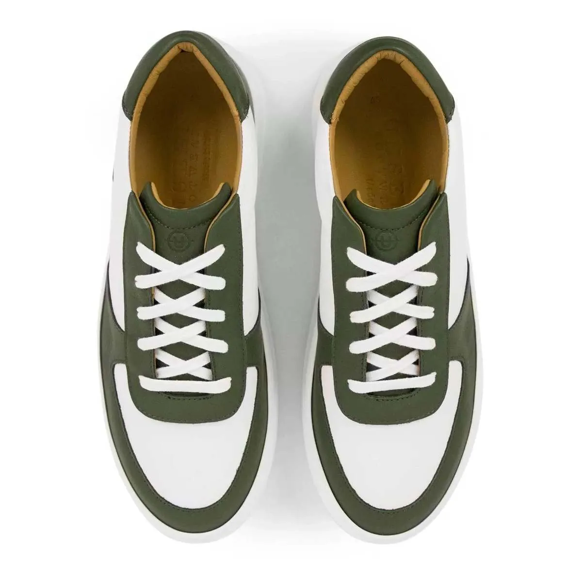 Marais Sneaker - Forest/White