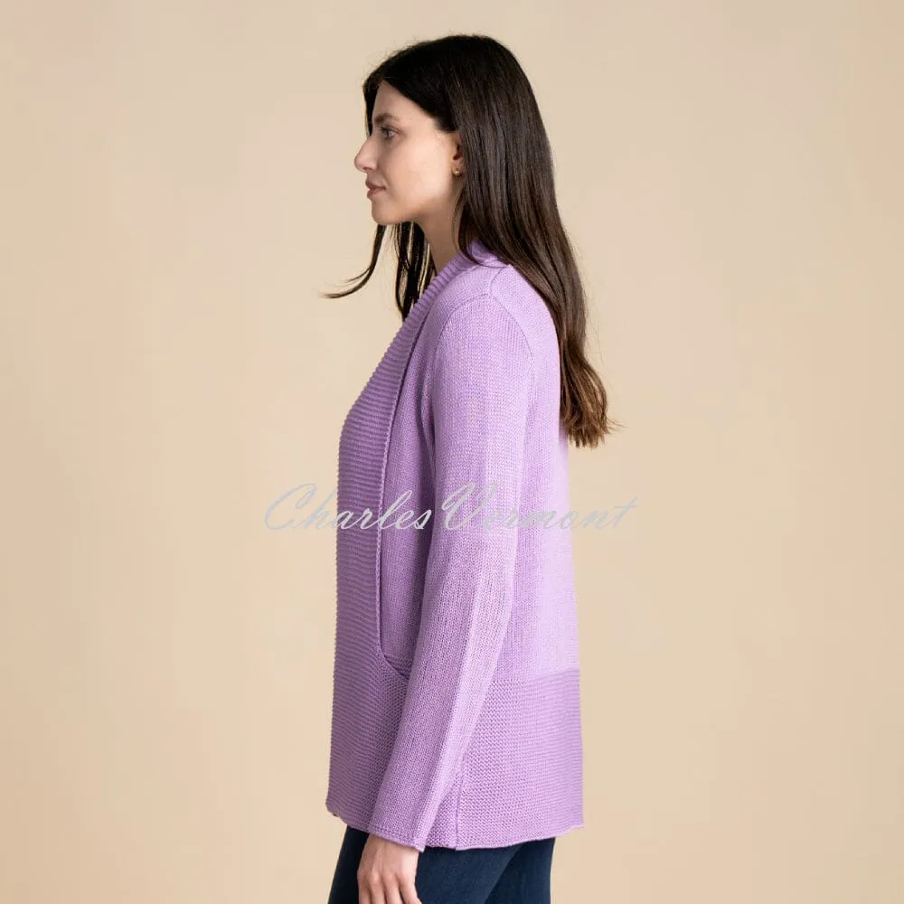 Marble Cardigan - Style 6512-197 (Lavender)