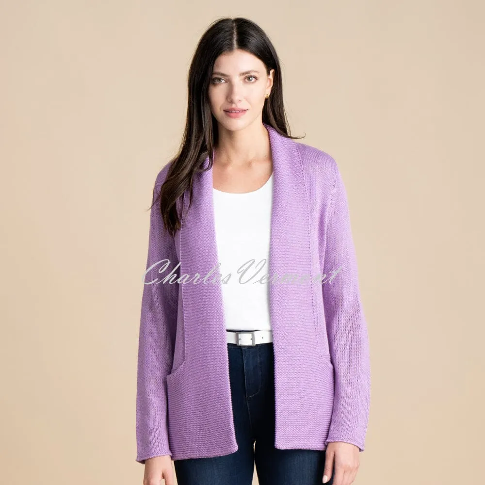 Marble Cardigan - Style 6512-197 (Lavender)