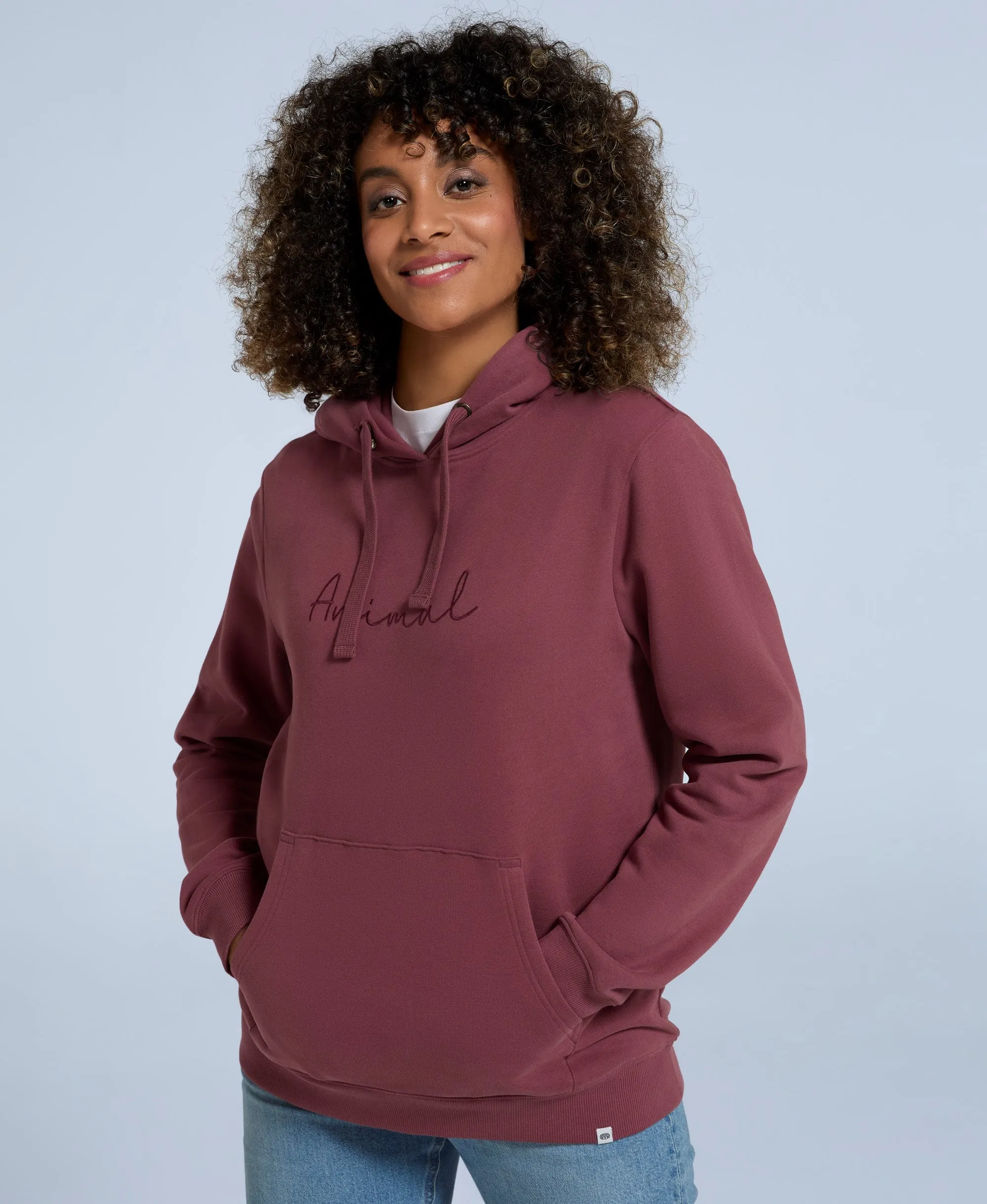 Maya Womens Hoodie - Burgundy