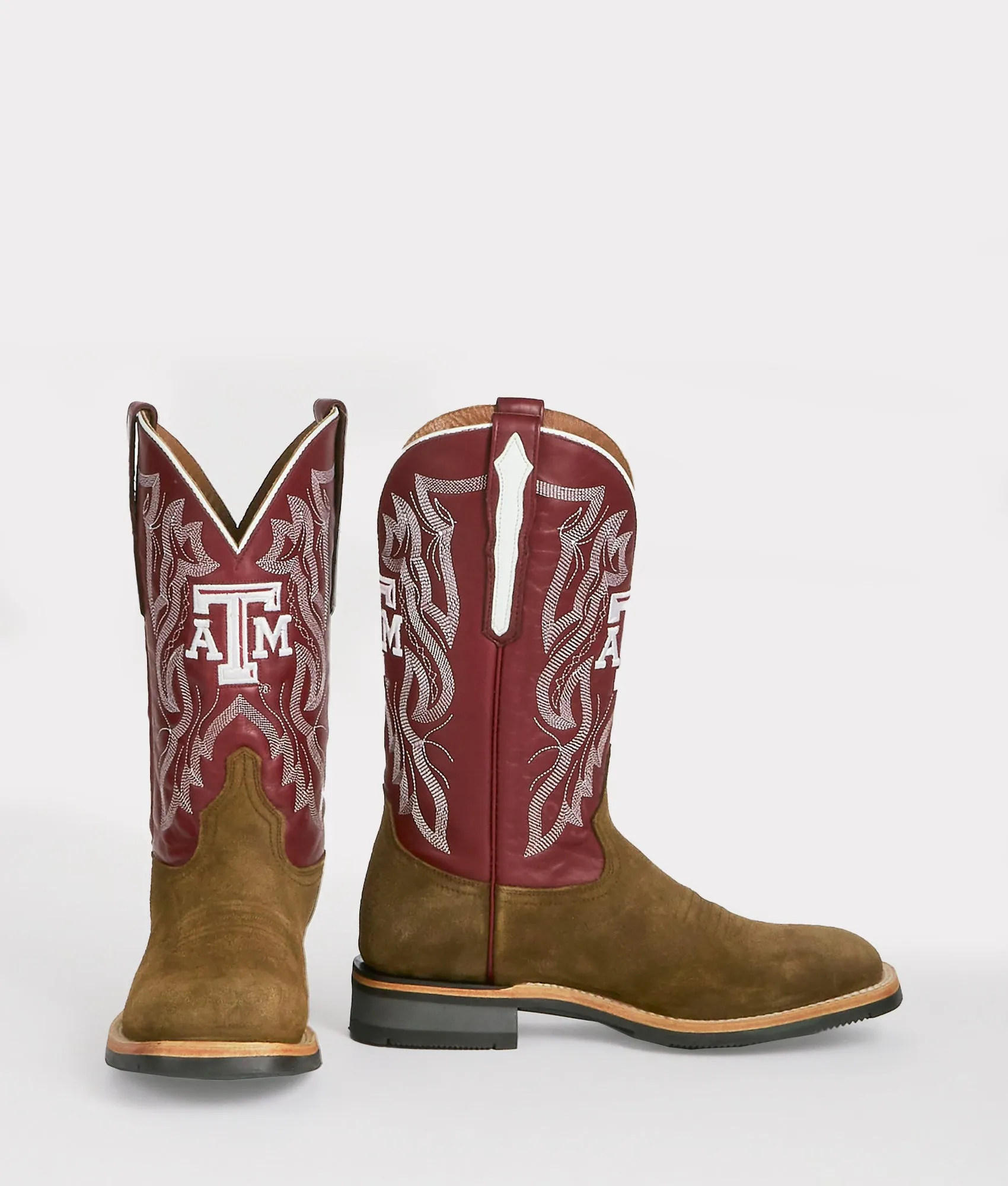 Men's A&M Horseman Barn Boot :: Olive