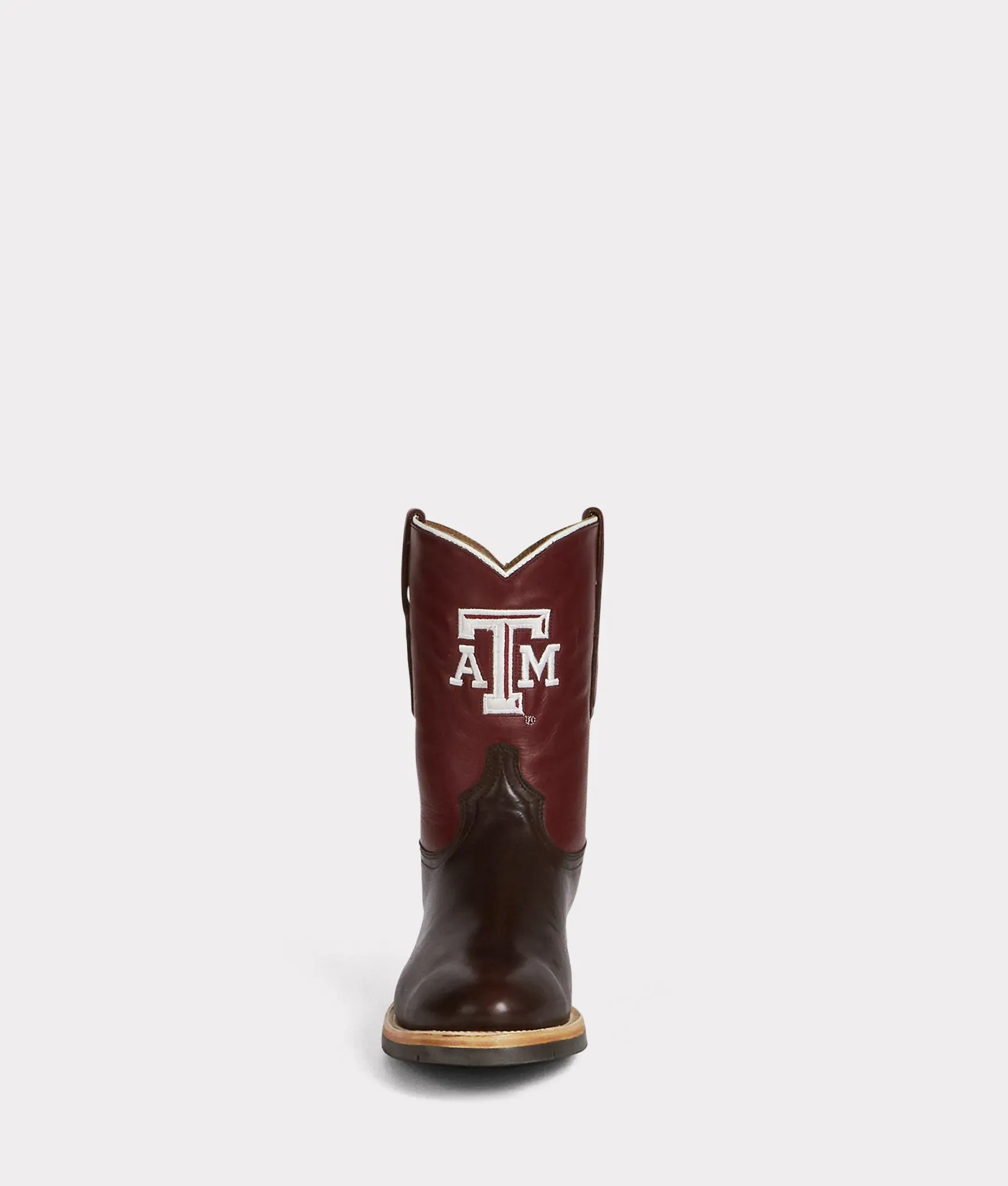 Men's A&M Roper Barn Boot :: Chocolate