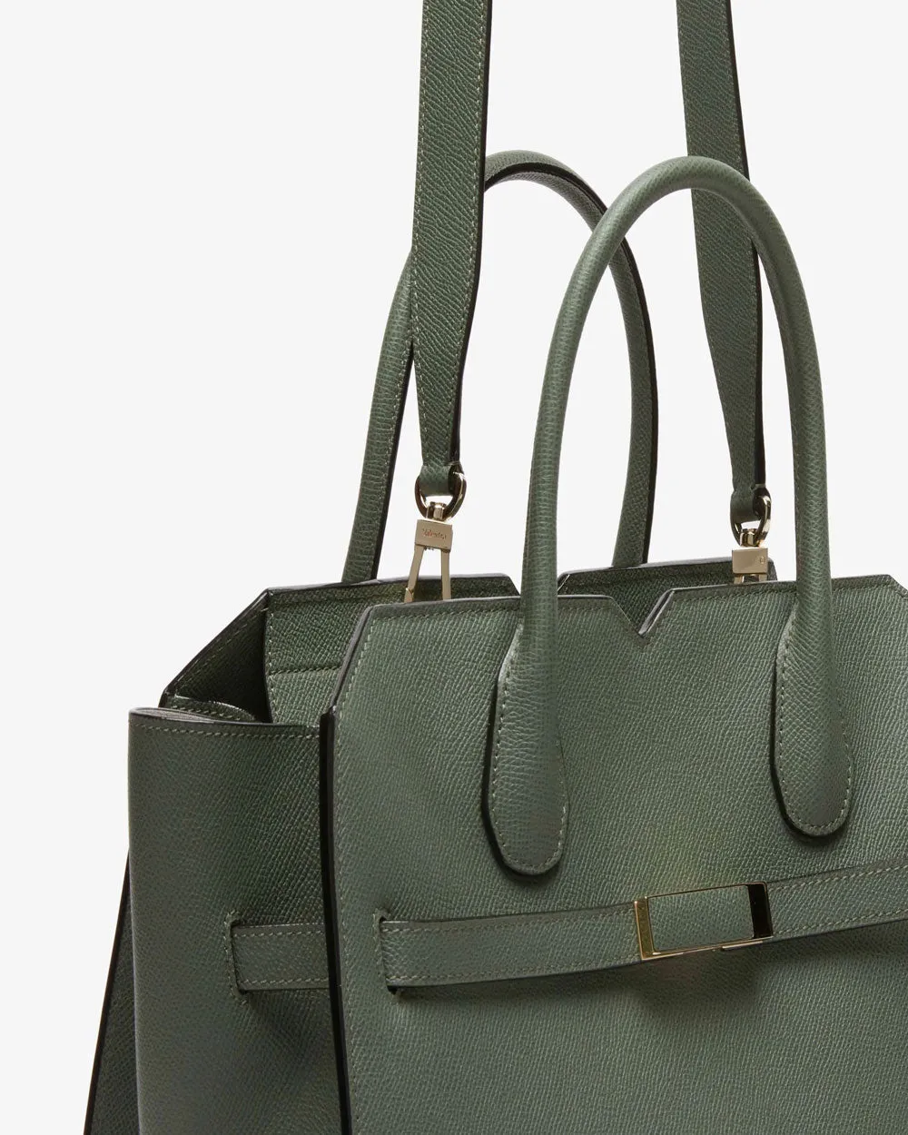 Milano Two Handles Medium Bag in Muschio