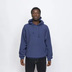 Milk - Basic Embroidered Small Logo Raglan Hoodie (Navy)