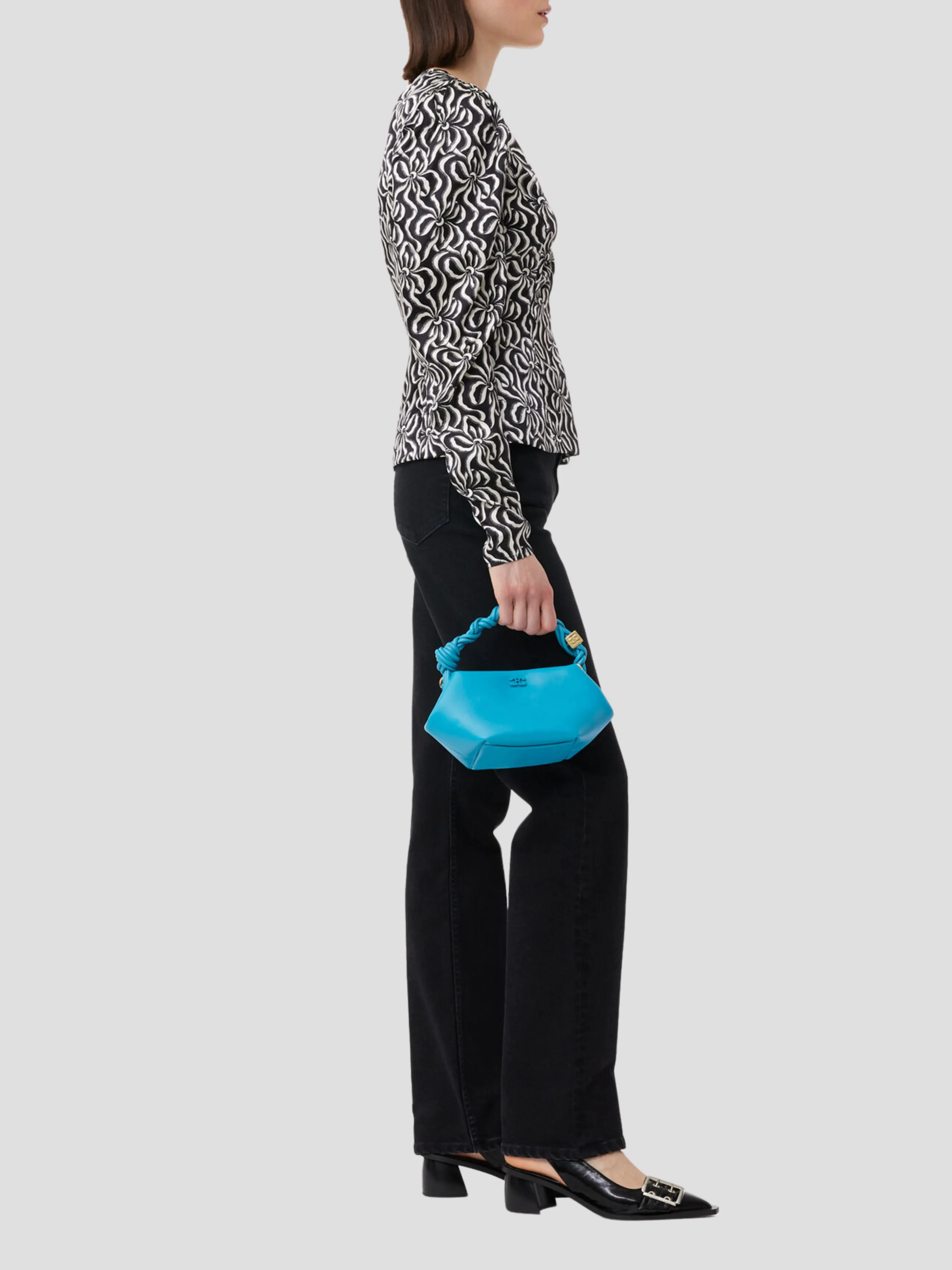 Mini Bou Bag in Blue