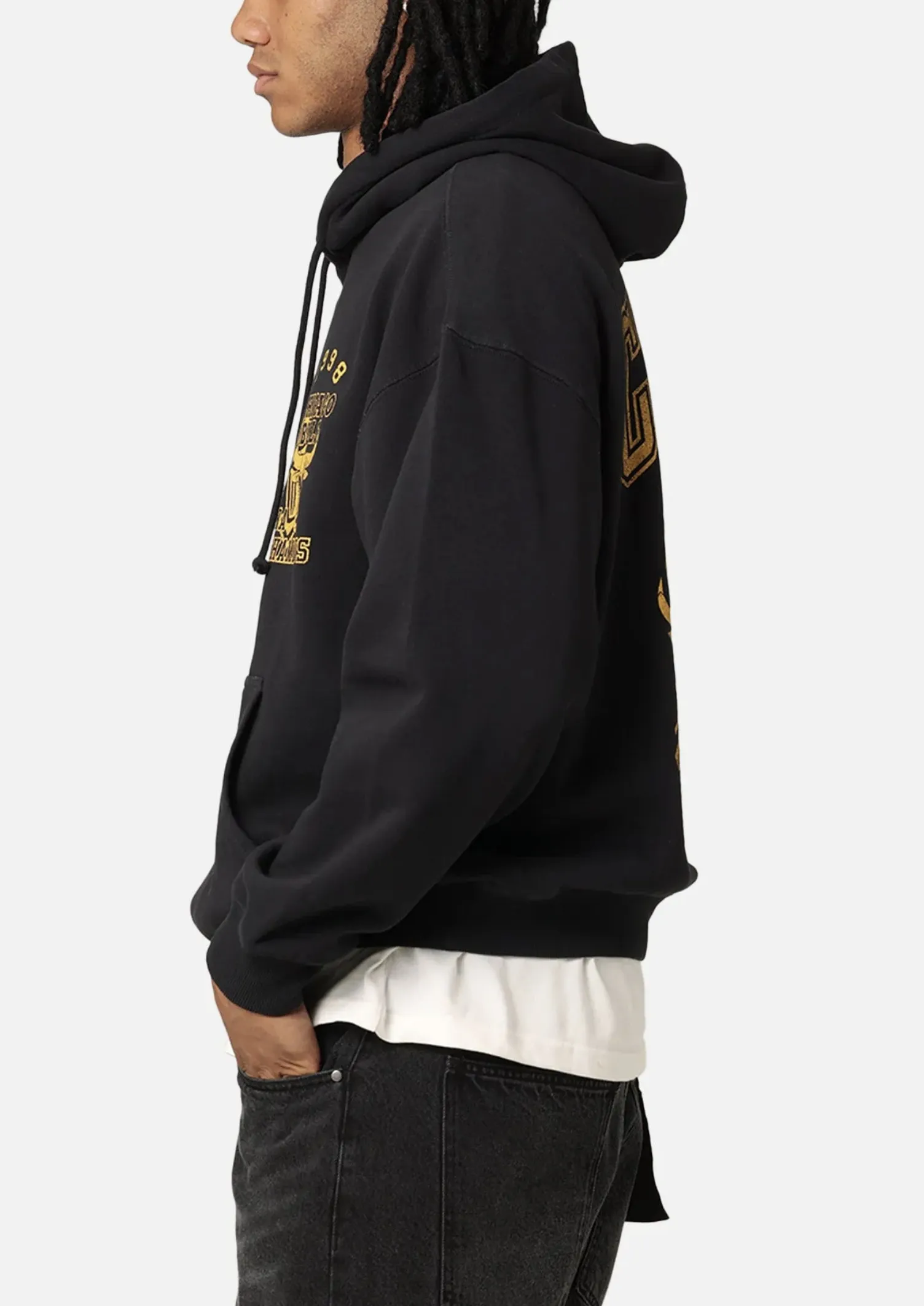 Mitchell&Ness  |Pullovers Street Style Long Sleeves Logo Skater Style