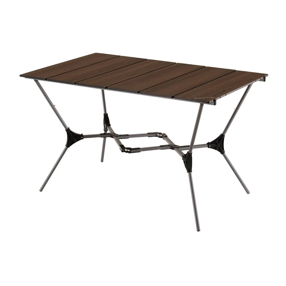 Montbell Multi Folding Table Wide - Brown Oak