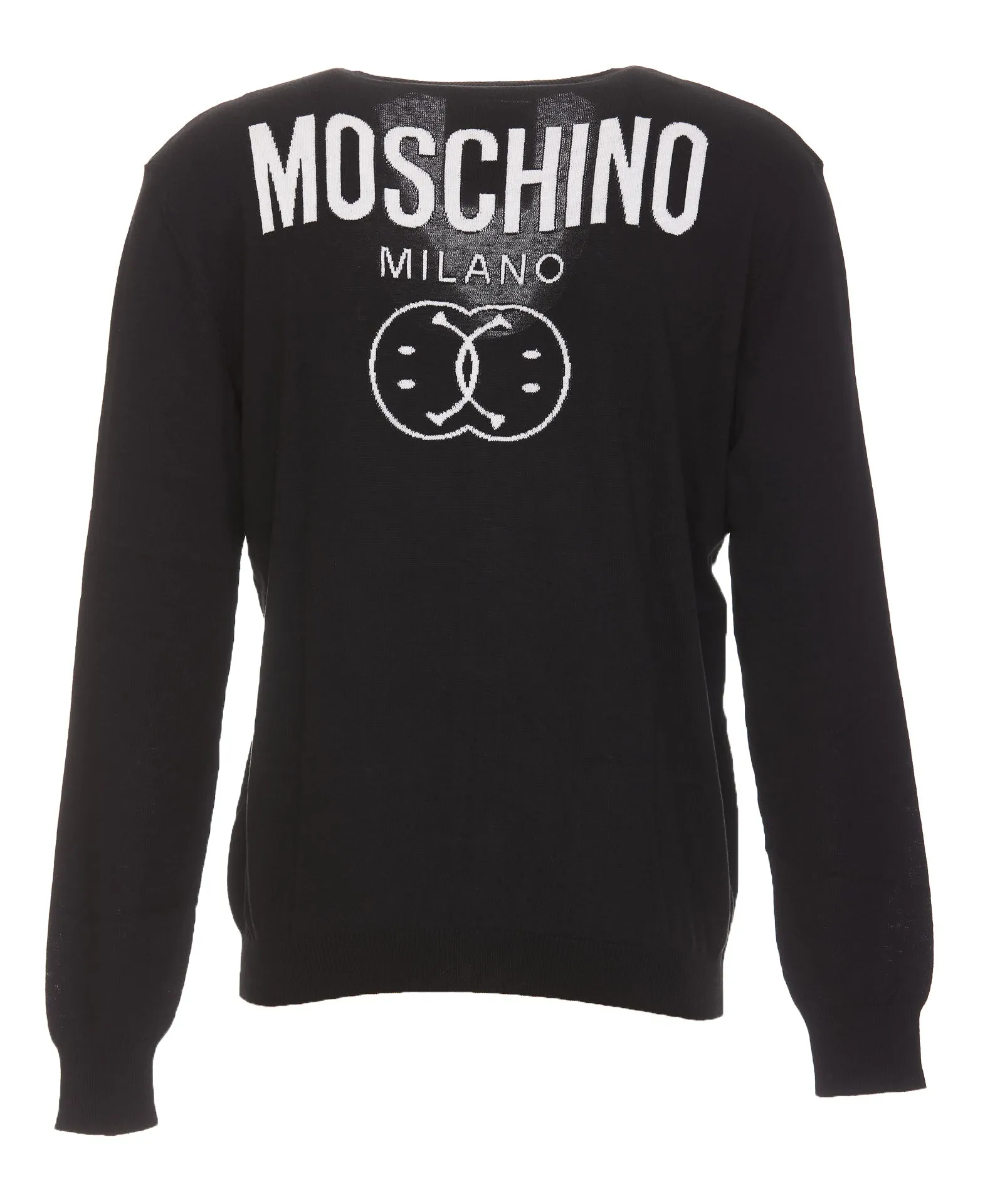 Moschino Logo-Embroidered Button-Up Cardigan