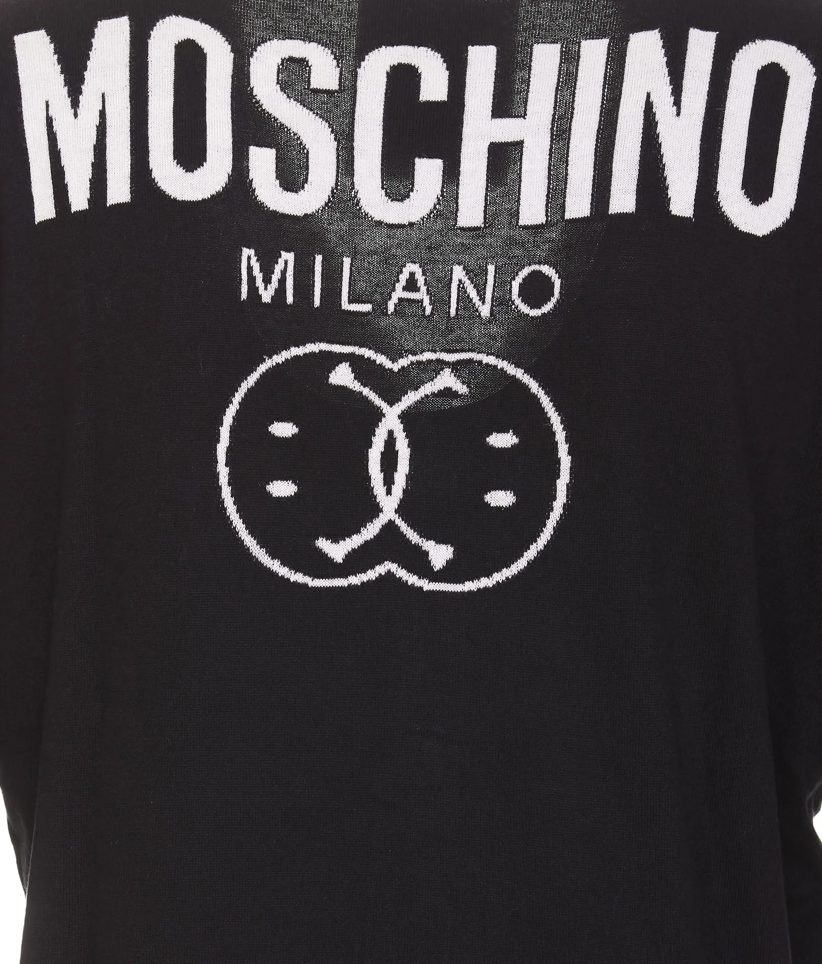 Moschino Logo-Embroidered Button-Up Cardigan