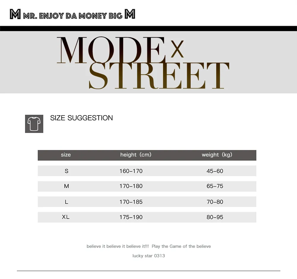 MR. ENJOY DA MONEY  |Pullovers Unisex Street Style Long Sleeves Logo Sweaters