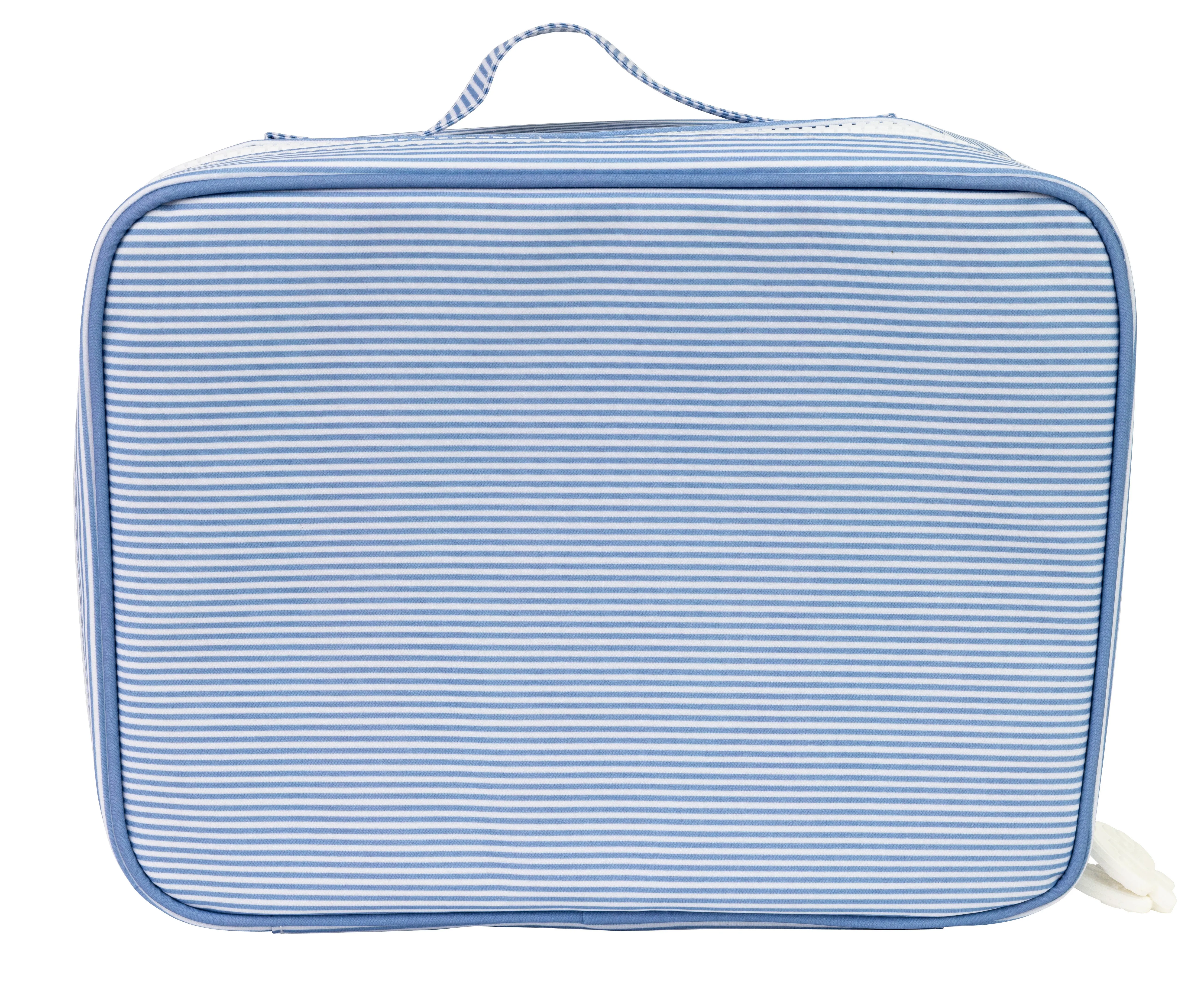 Navy Mini Stripe Lunchbox