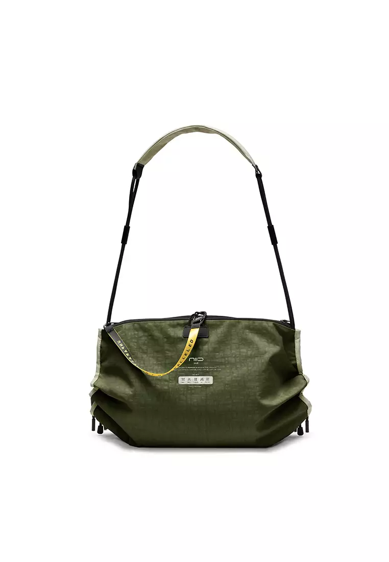 NIID NIID ST@TEMENT S7 Lite Tote Bag - Beige & Olive