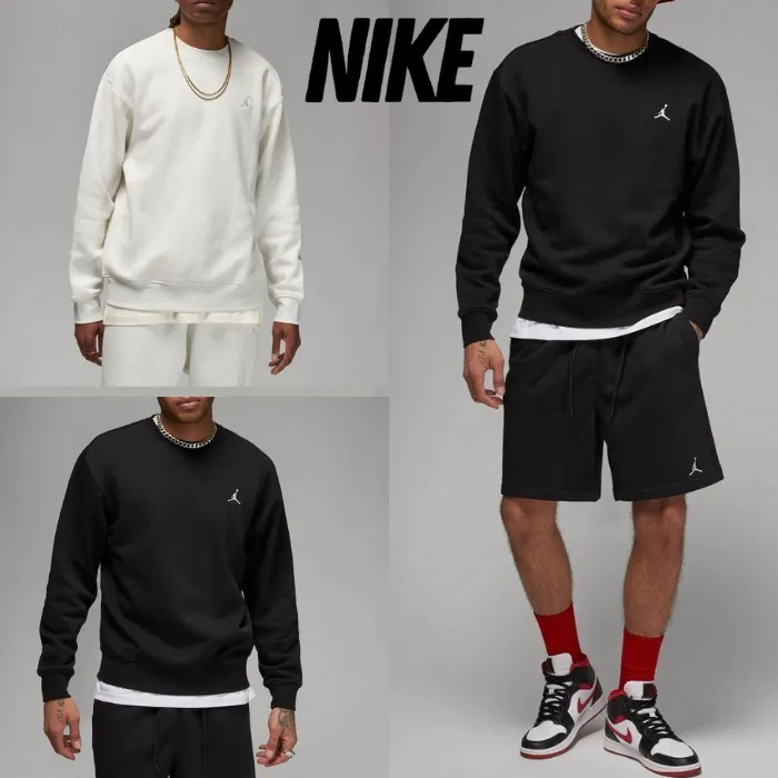 Nike  |Crew Neck Pullovers Unisex Blended Fabrics Street Style