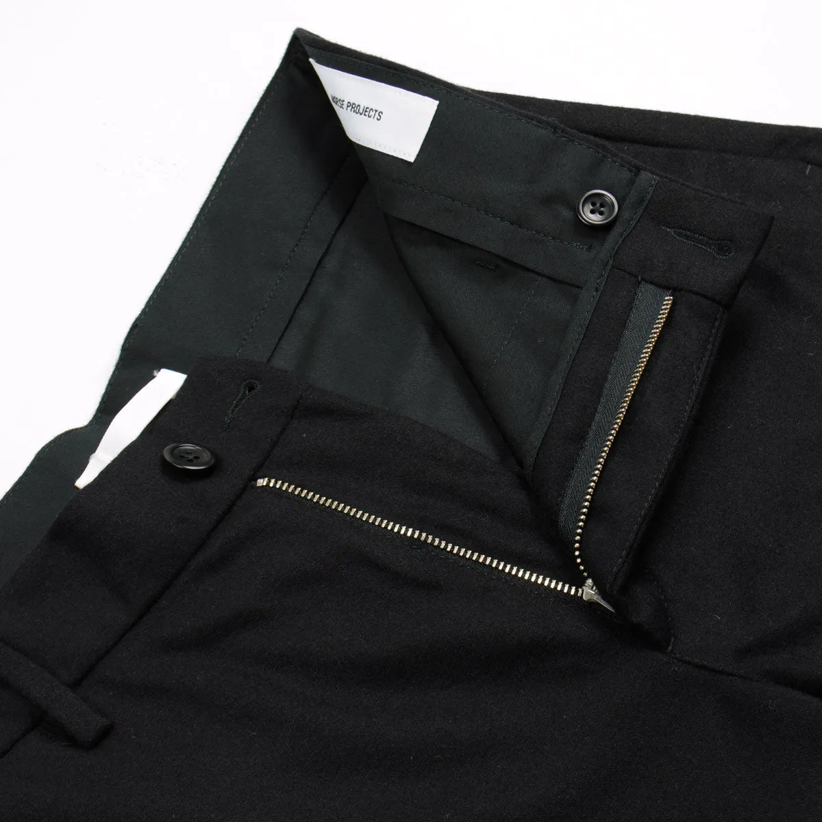 Norse Projects - Aros Wool Trousers - Black