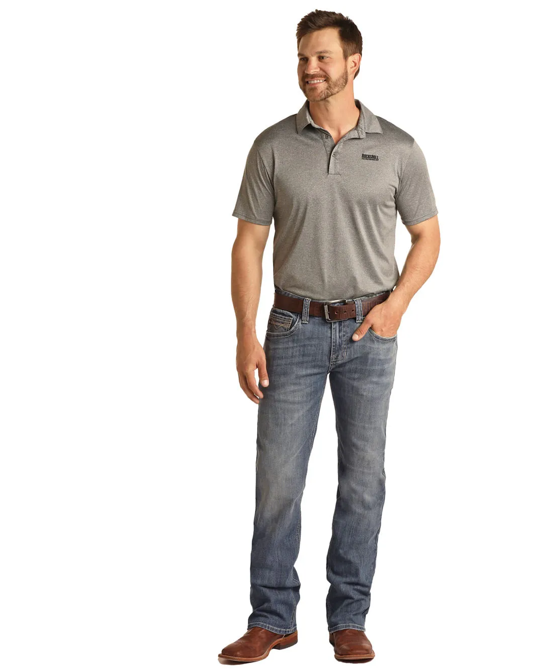 Panhandle Slim Mens Light Vintage Reflex Jeans