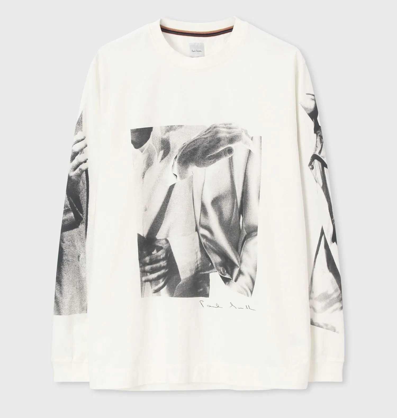 Paul Smith  |Crew Neck Pullovers Street Style Long Sleeves Cotton