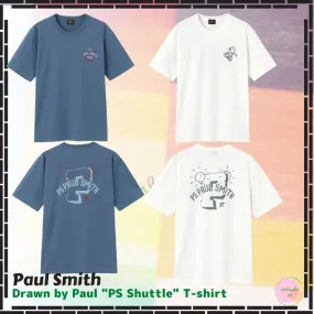 Paul Smith  |Crew Neck Pullovers Street Style Plain Cotton Short Sleeves