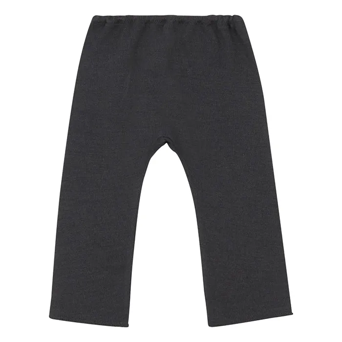 Pequeno Tocon Baby Rulo Wide Pants Dark Grey