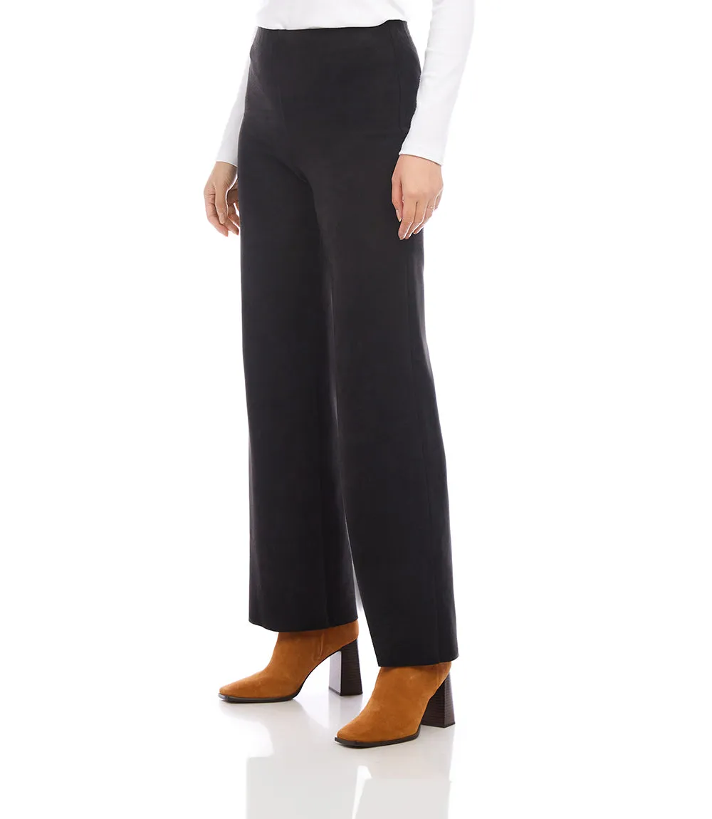 Petite Size Faux Suede Pants