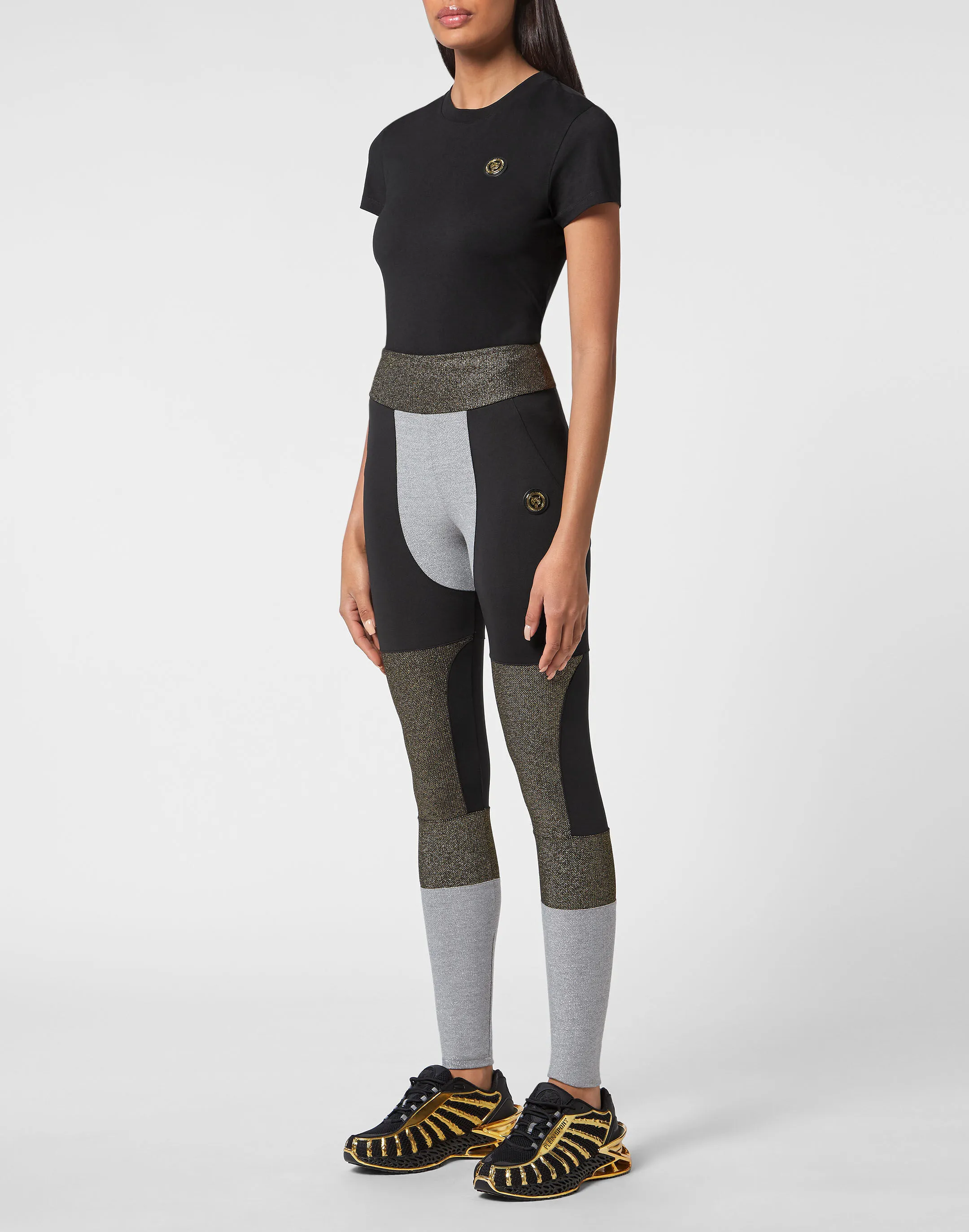 PLEIN SPORT Jogging Leggings Statement