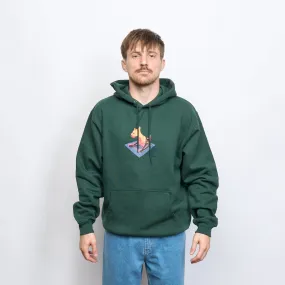 Polar Skate Co - Dave Hoodie Dog (Dark Green)