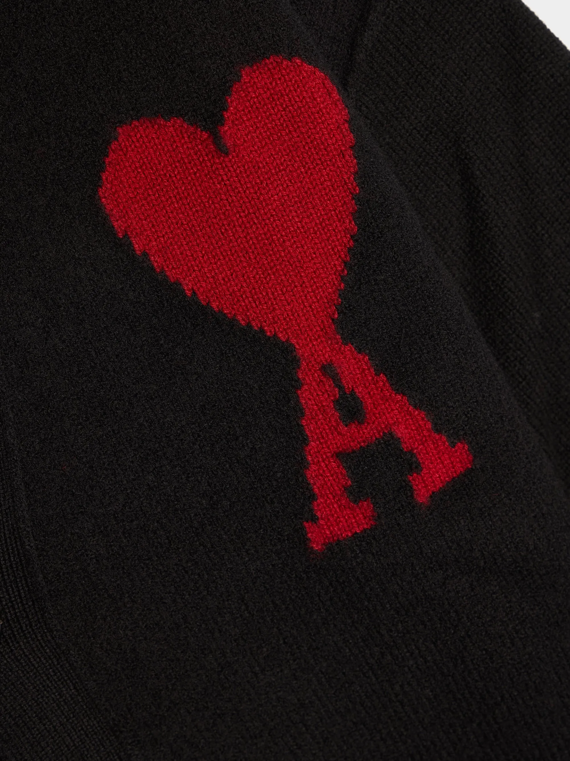 Red Ami De Coeur Cardigan, Black