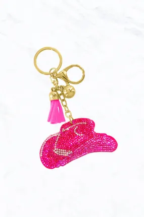 Rhinestone Cowboy Keychain