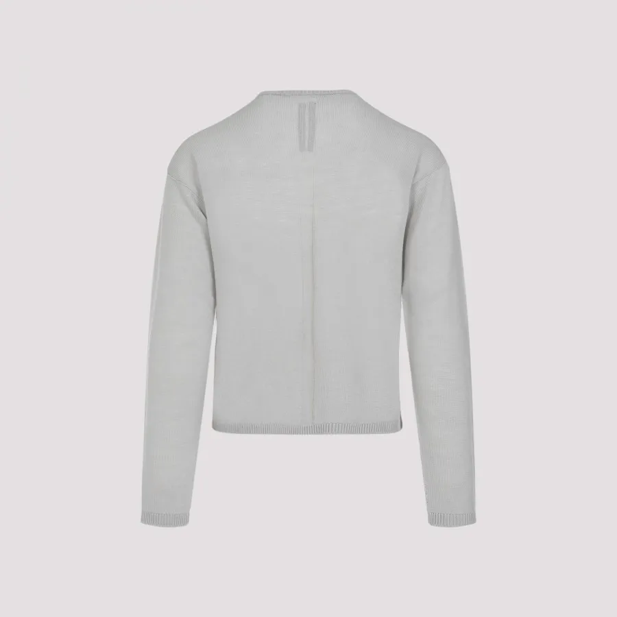 RICK OWENS  |Crew Neck Pullovers Wool Street Style Long Sleeves Plain